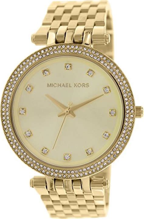 uhr gold michael kors